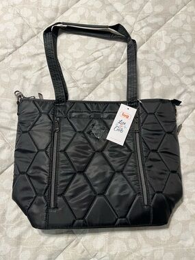 NWT! Black Lug Rally Tote Bag